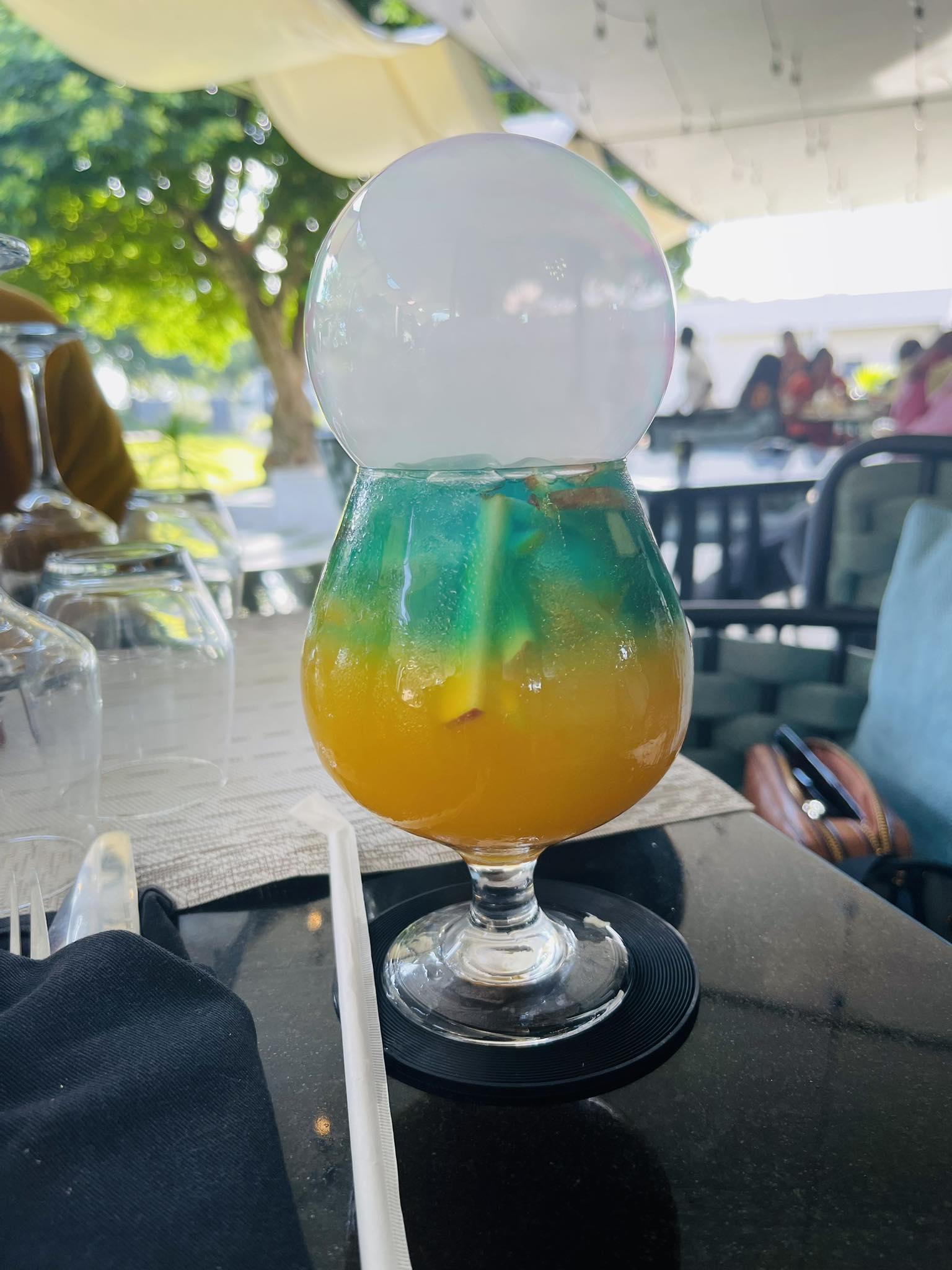 What a horrible experience, from service to drinks to food- all horrible!